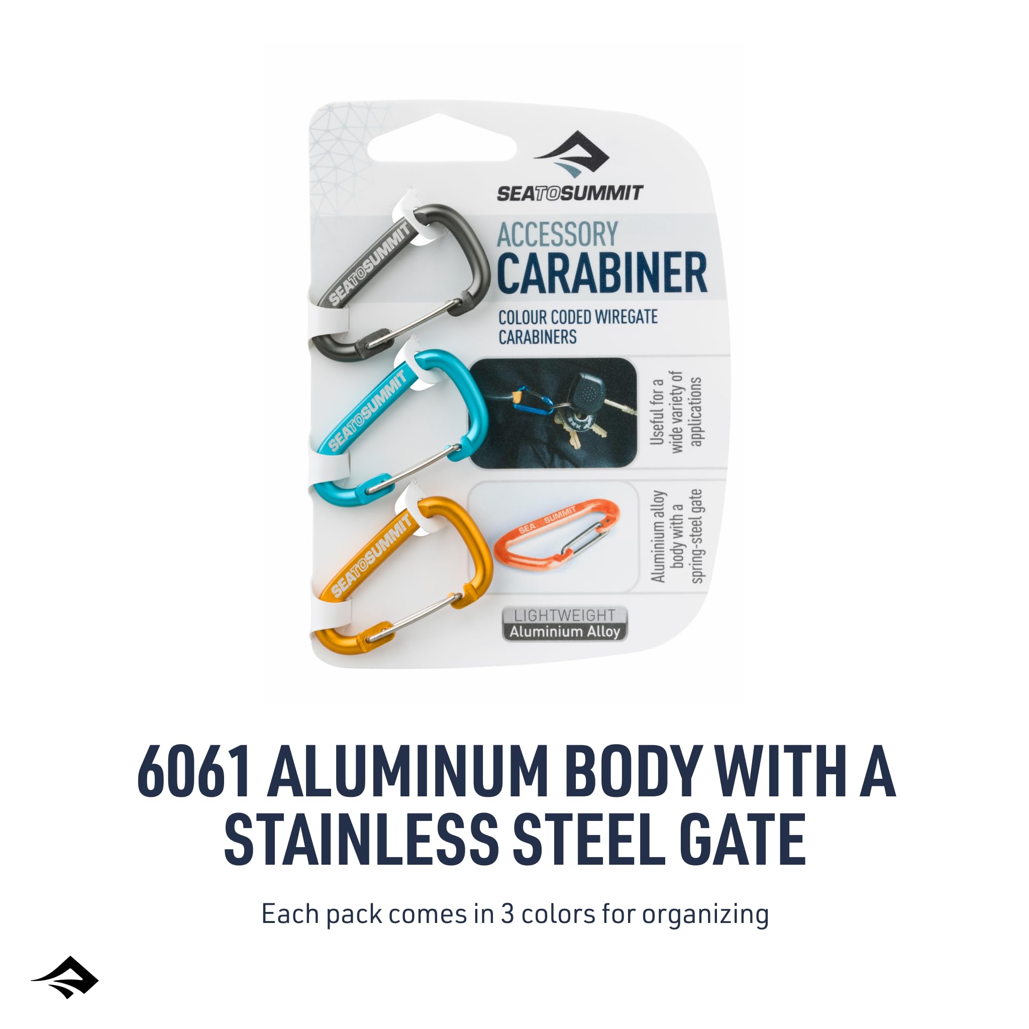 Sea to Summit Accessory Carabiner 6-Pack - Image 5