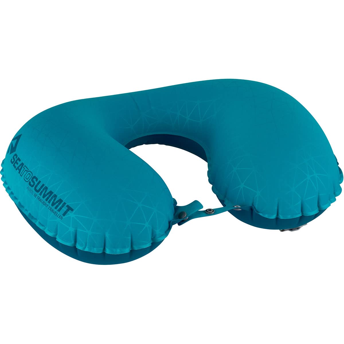 Sea to Summit Aeros Ultralight Traveller Inflatable Neck Pillow, Aqua - Image 4