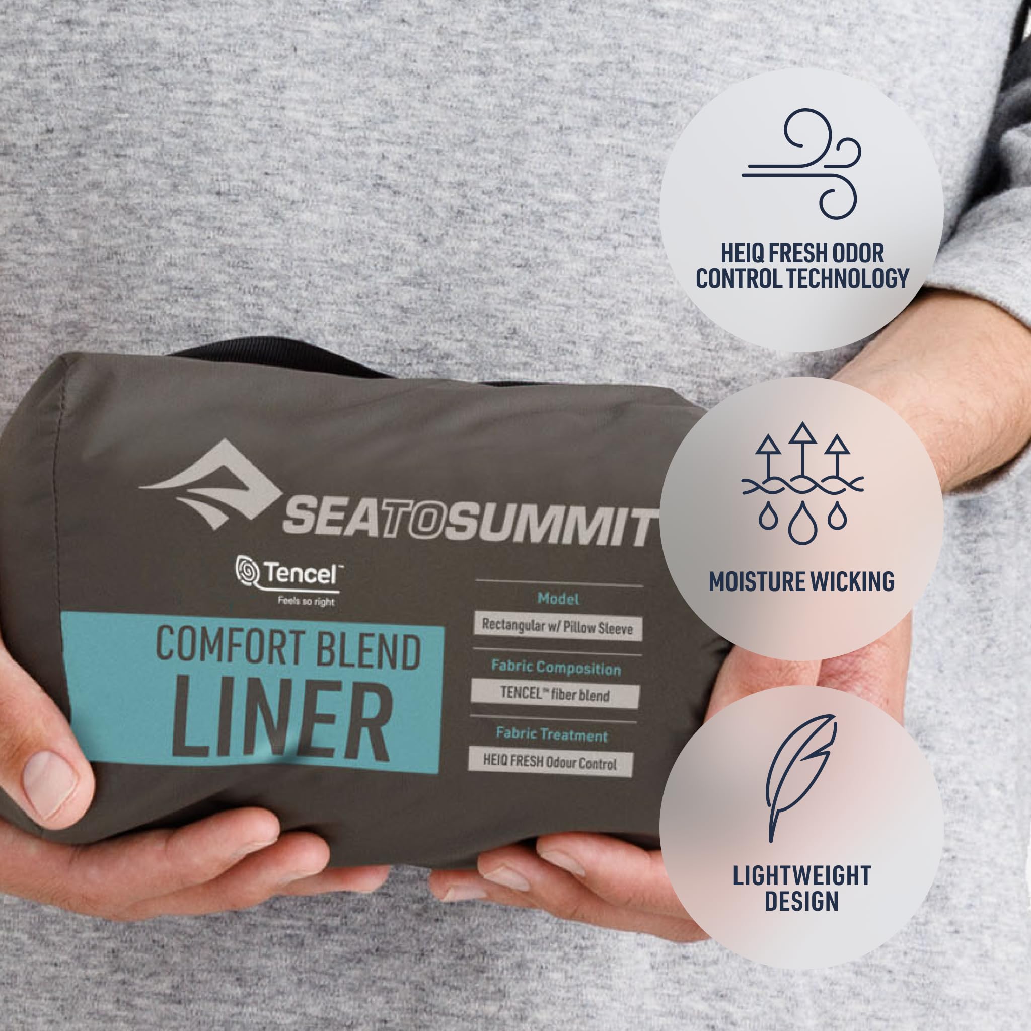 Sea to Summit Comfort Blend Sleeping Bag Liner - Image 5
