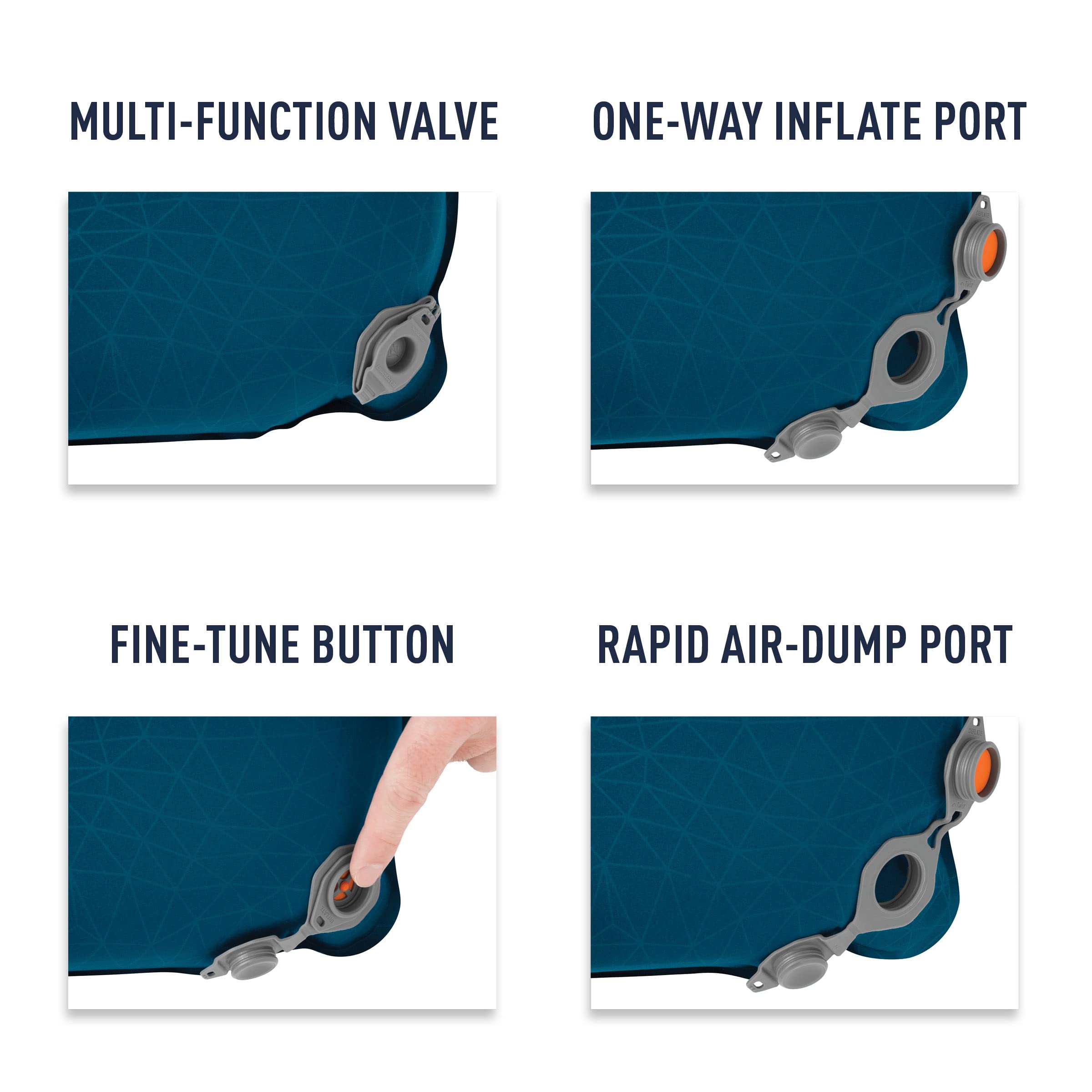 Sea to Summit Comfort Deluxe Self-Inflating Foam Camping Mattress, Regular (v1) - Image 8