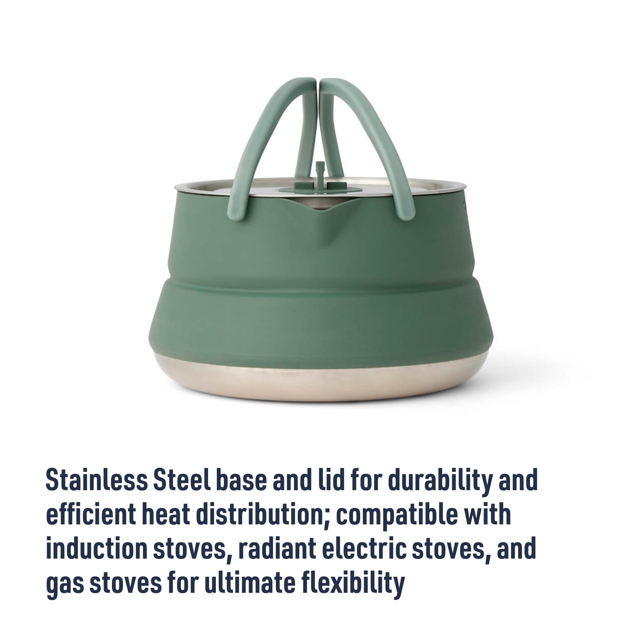 Sea to Summit Detour Stainless Steel 1.6 Liter Collapsible Camp Kettle - Image 5