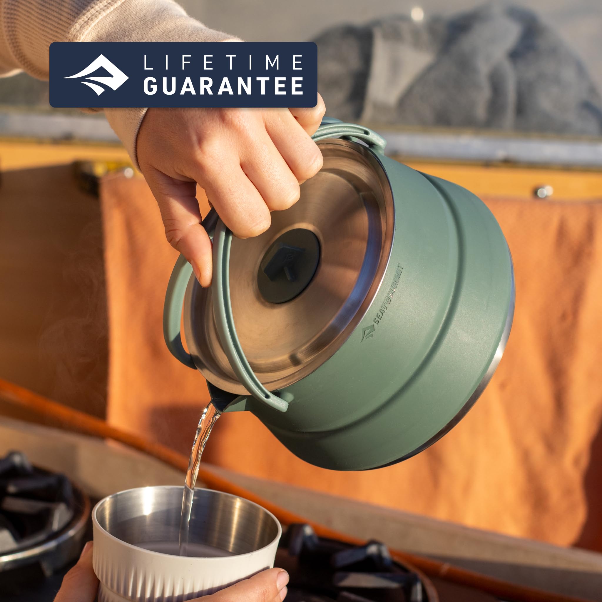 Sea to Summit Detour Stainless Steel 1.6 Liter Collapsible Camp Kettle - Image 7