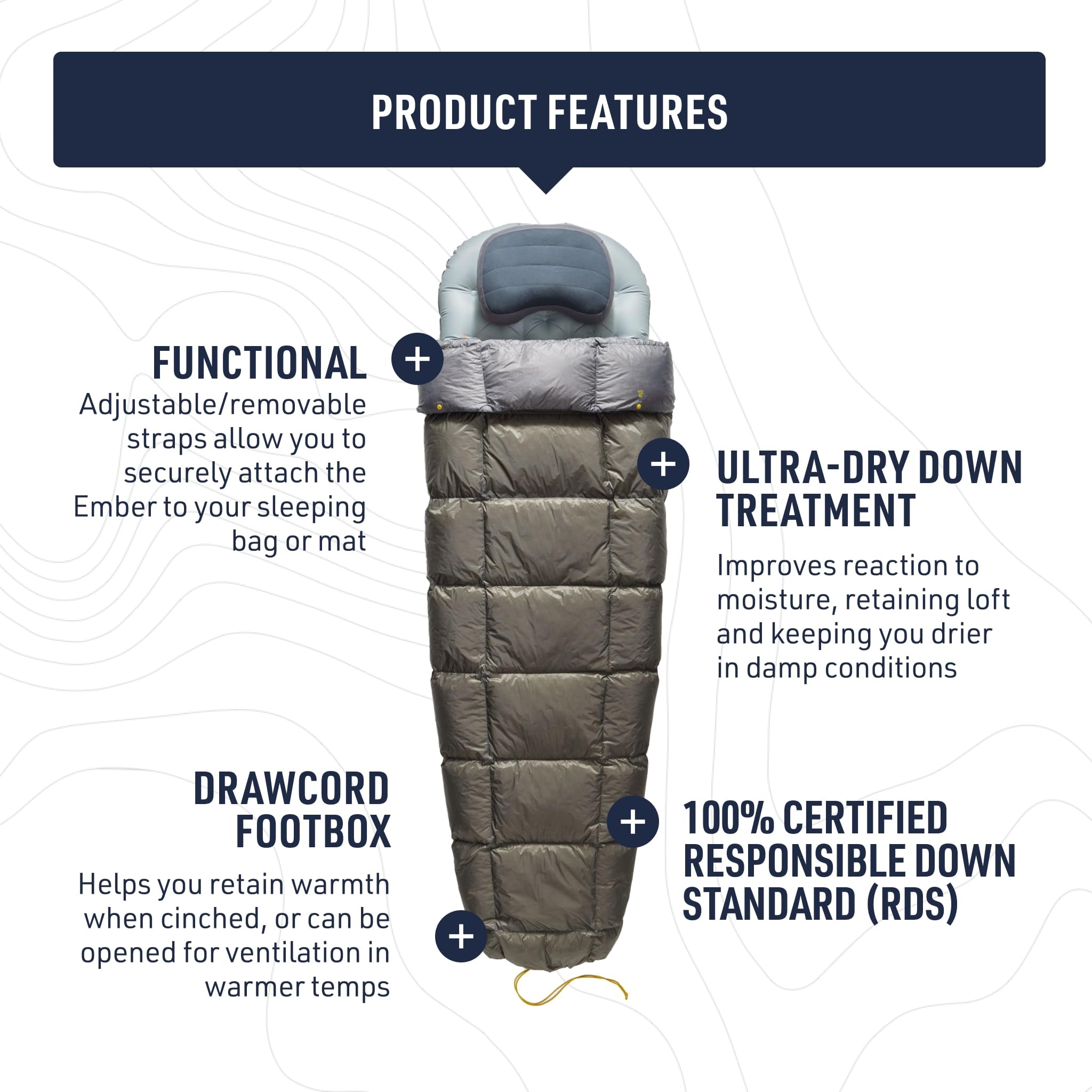 Sea to Summit Ember Ultralight Down Backpacking Quilt - Image 4