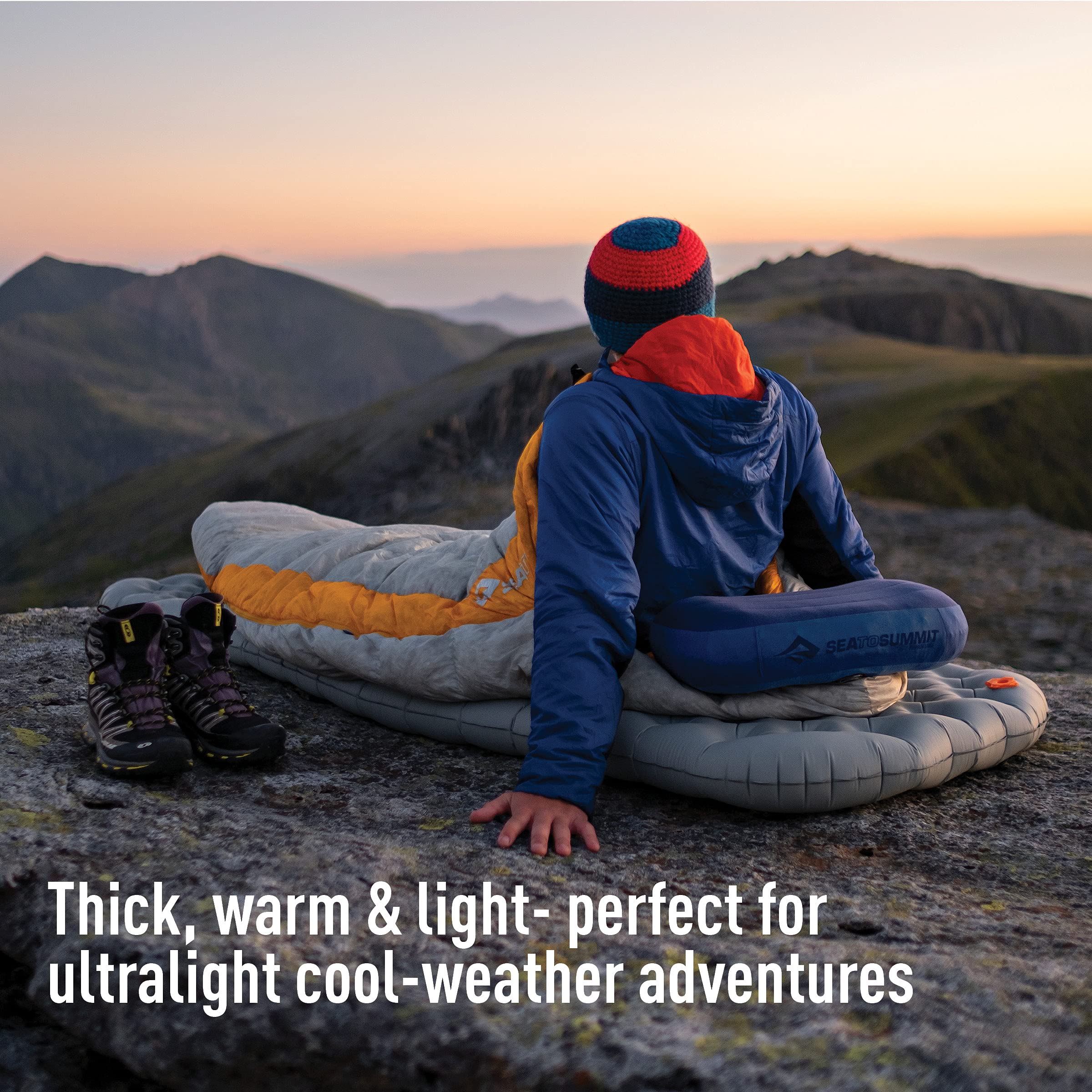 Sea to Summit Ether Light XT Extra-Thick Insulated Sleeping Pad, Tapered - Small (66 x 21.5 x 4 inches) - Image 3