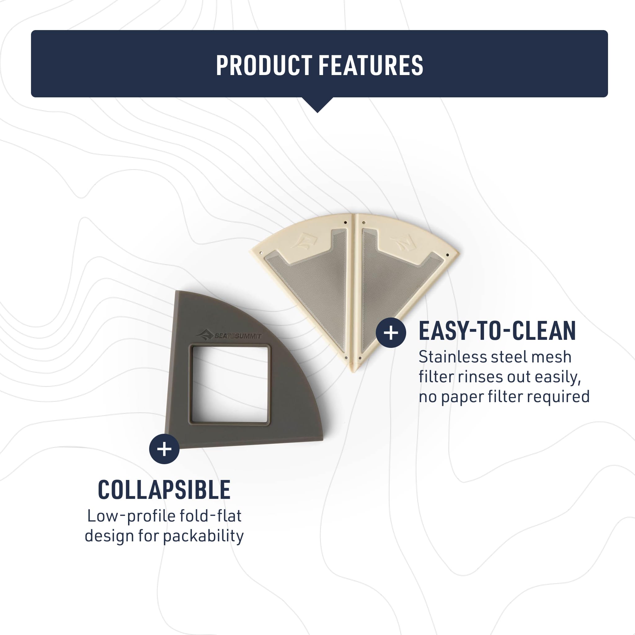 Sea to Summit Frontier UL Collapsible Pour Over Camping Coffee Brewer - Image 3