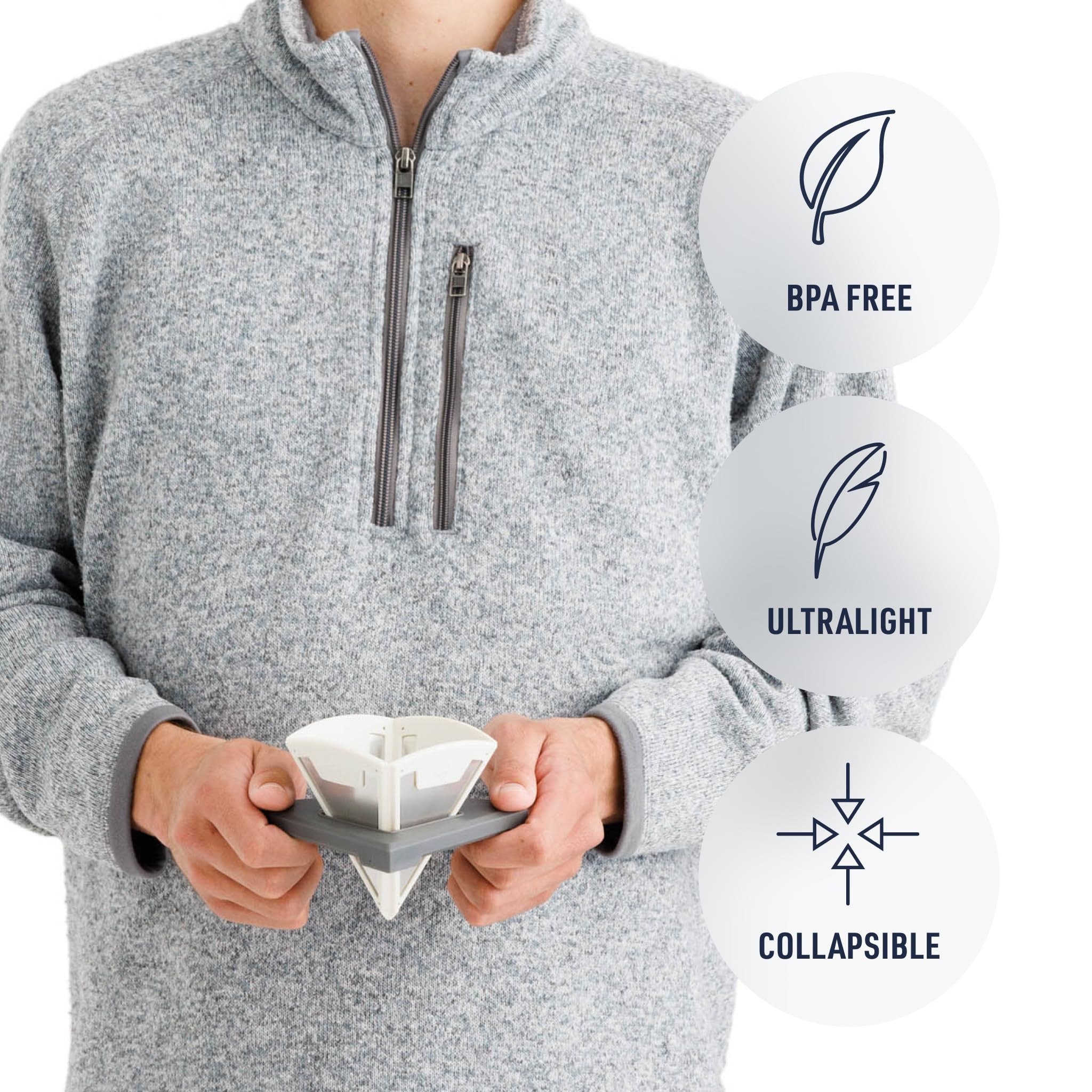 Sea to Summit Frontier UL Collapsible Pour Over Camping Coffee Brewer - Image 4