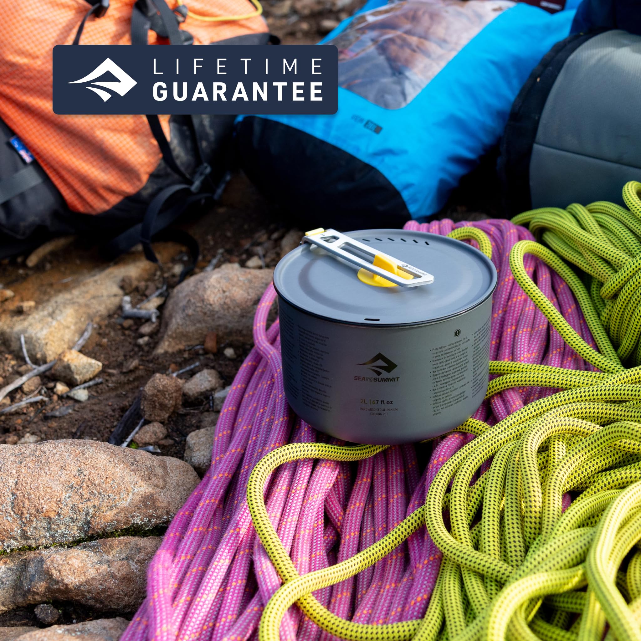 Sea to Summit Frontier Ultralight Camping Cooking Pot - Image 7