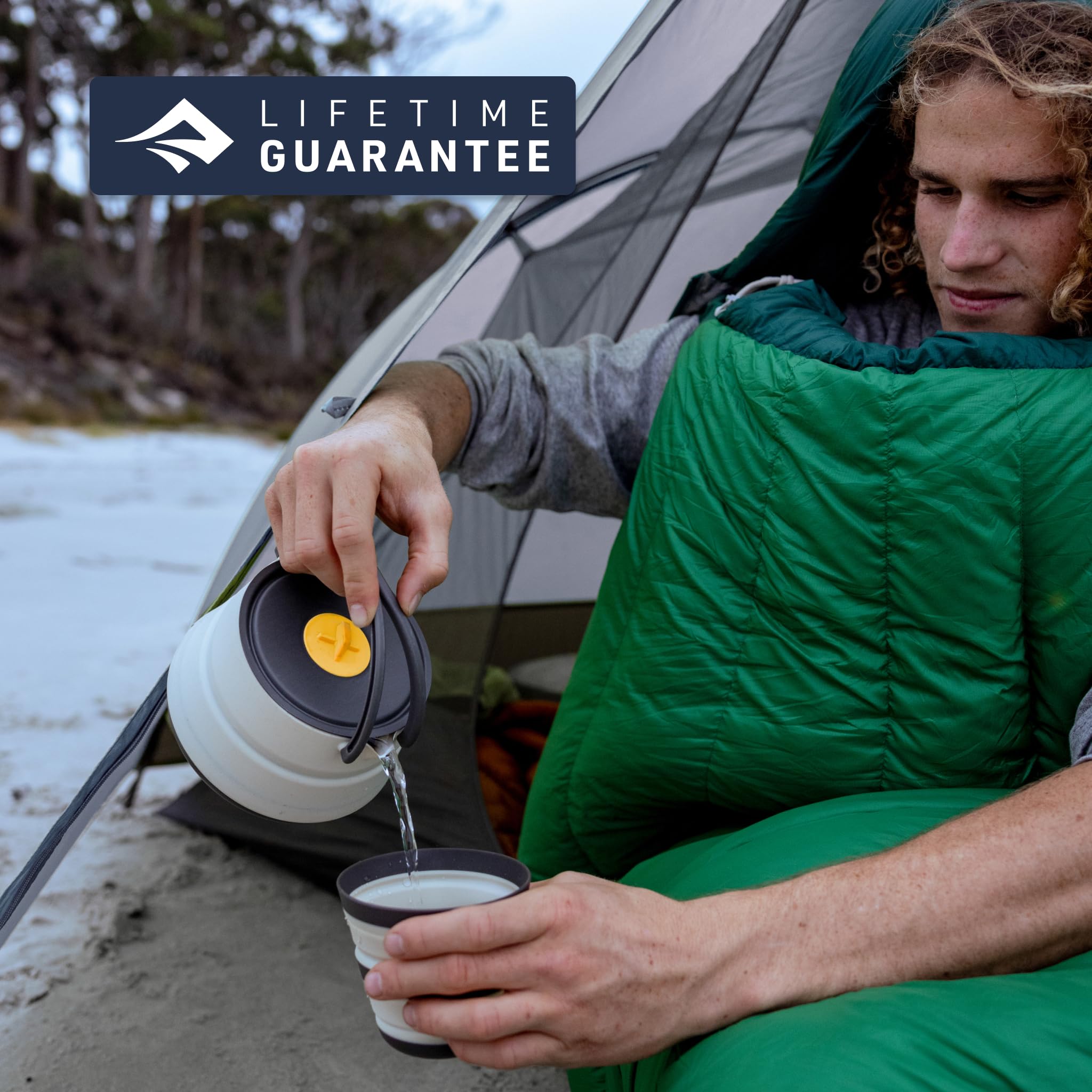 Sea to Summit Frontier Ultralight Collapsible Camping Kettle, 1.1 Liter - Image 7