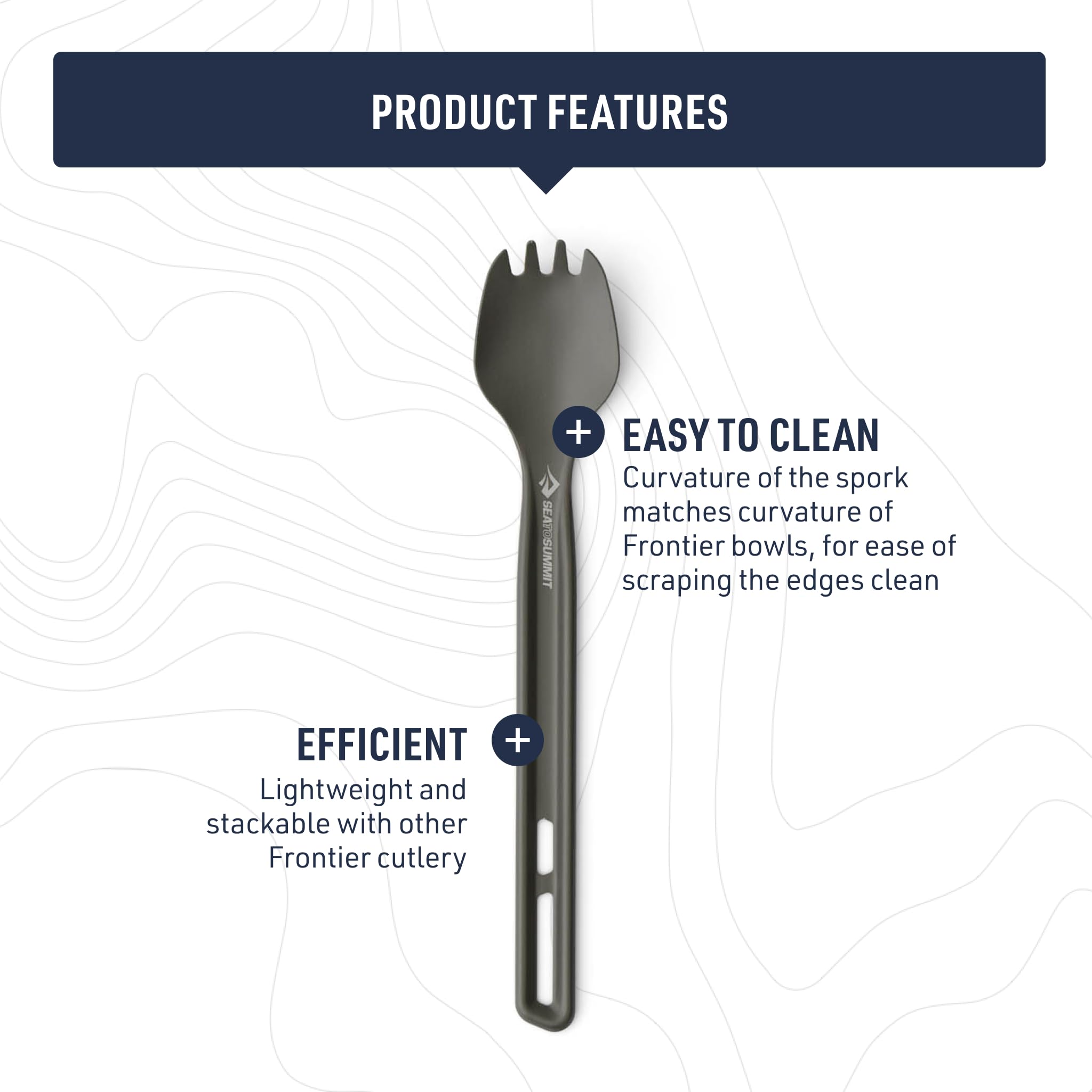 Sea to Summit Frontier Ultralight Long Handle Spork - Image 3