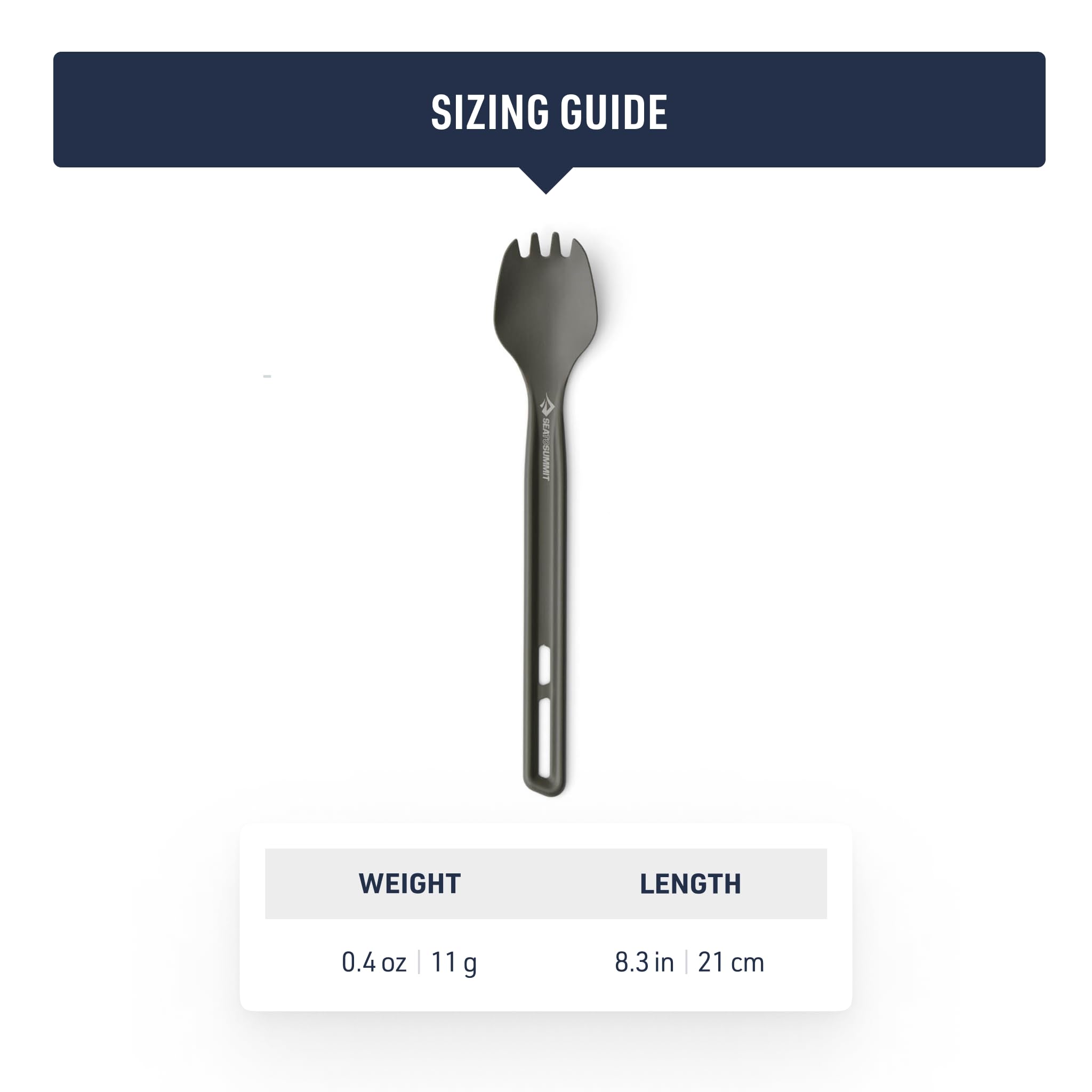 Sea to Summit Frontier Ultralight Long Handle Spork - Image 6