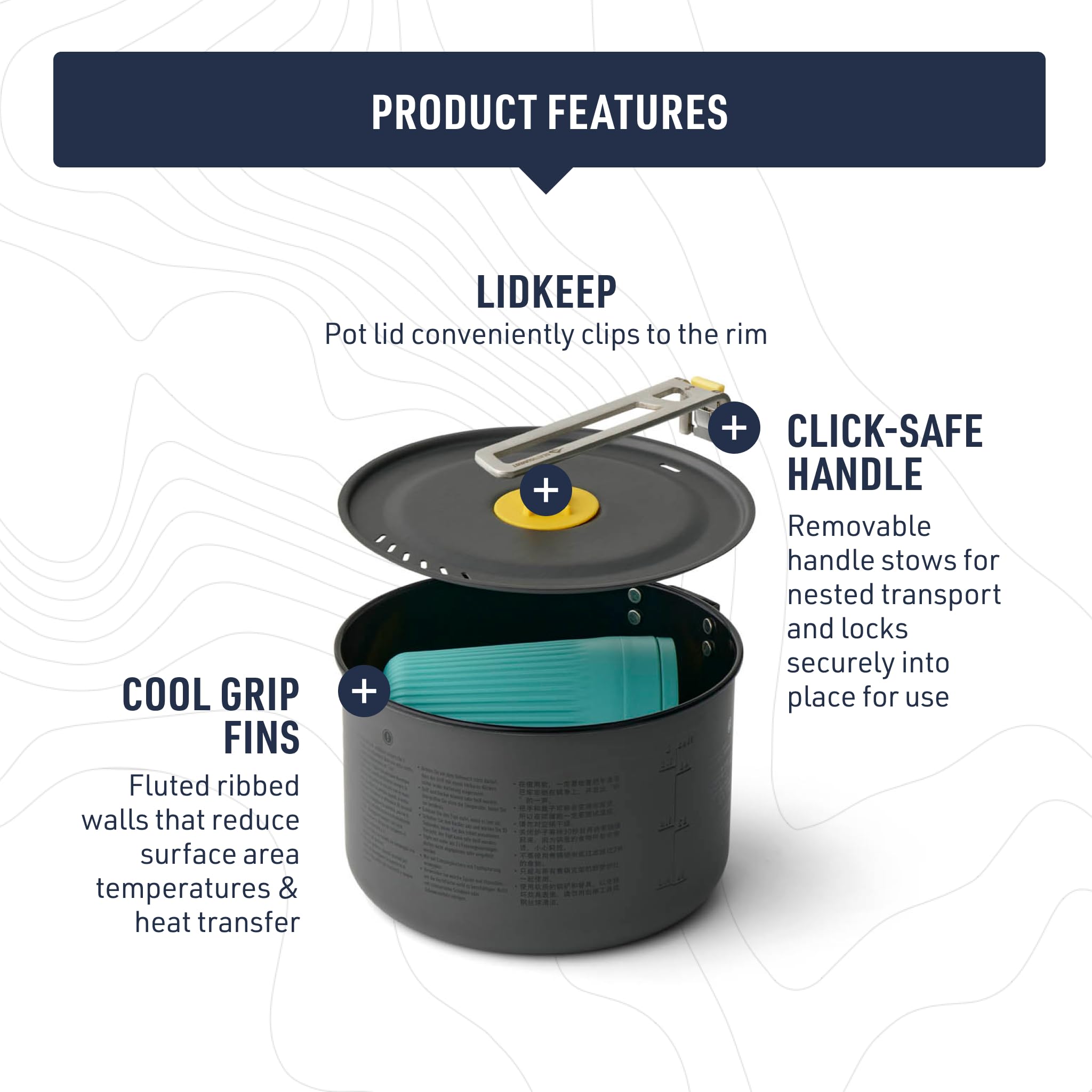 Sea to Summit Frontier Ultralight One Pot Cook Set - Image 3