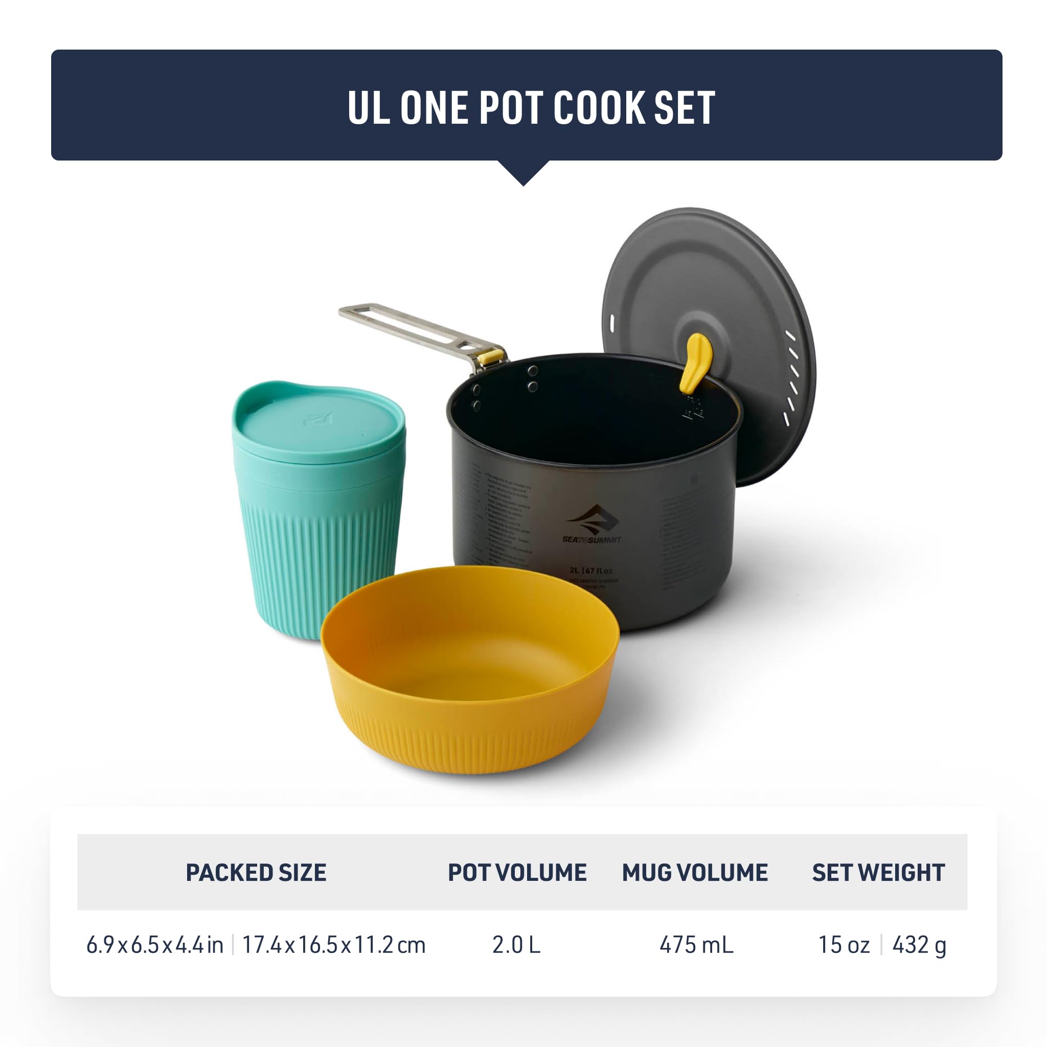 Sea to Summit Frontier Ultralight One Pot Cook Set - Image 5