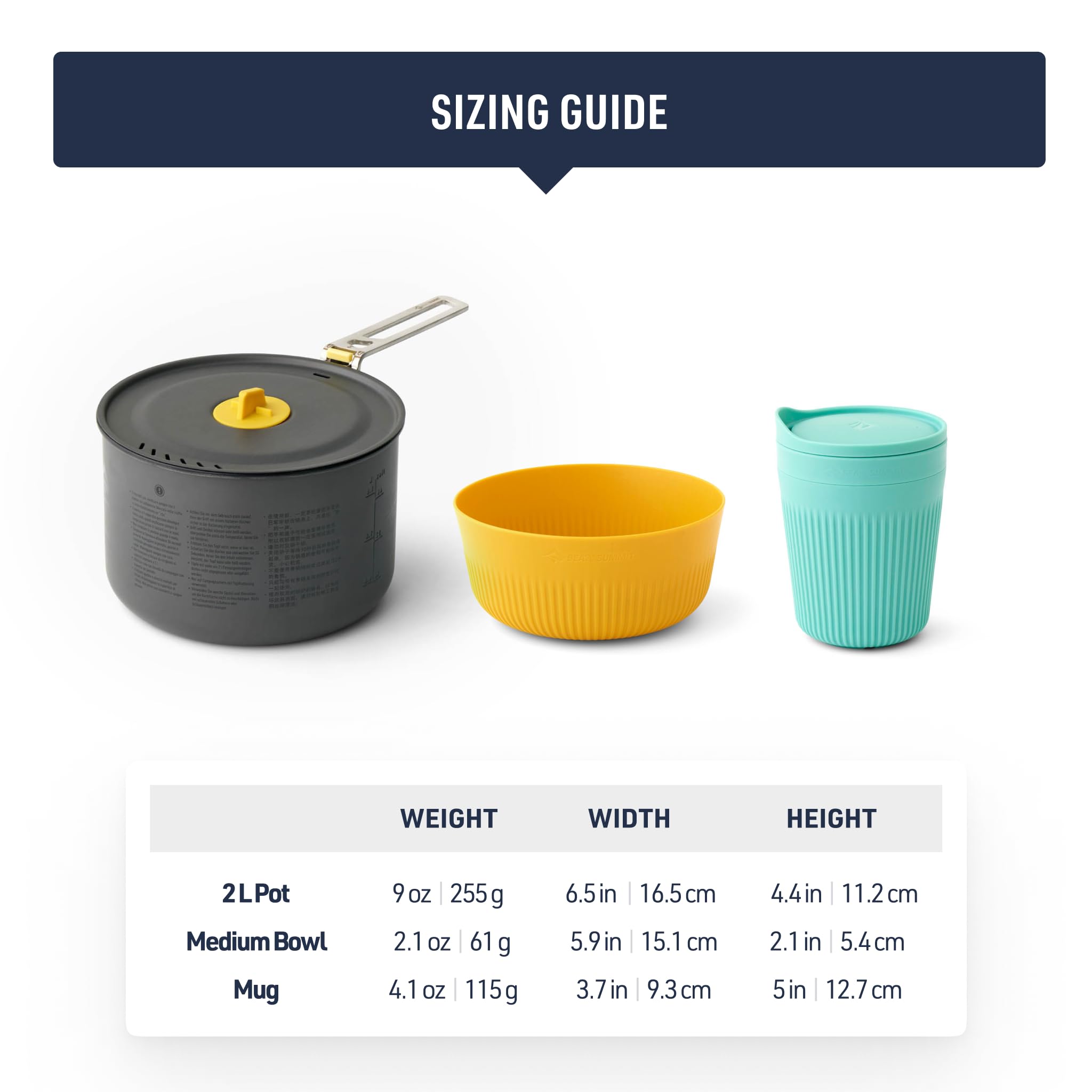 Sea to Summit Frontier Ultralight One Pot Cook Set - Image 6