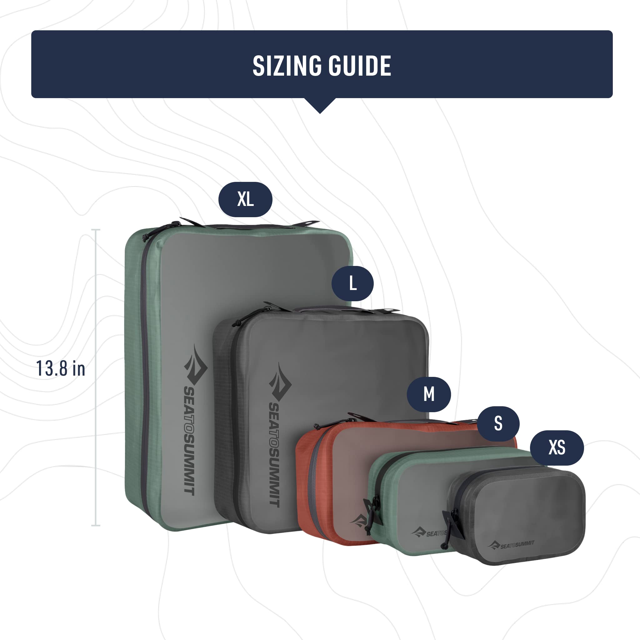 Sea to Summit Hydraulic Packing Cube, Dust and Water-Resistant Travel Organizer - Image 7