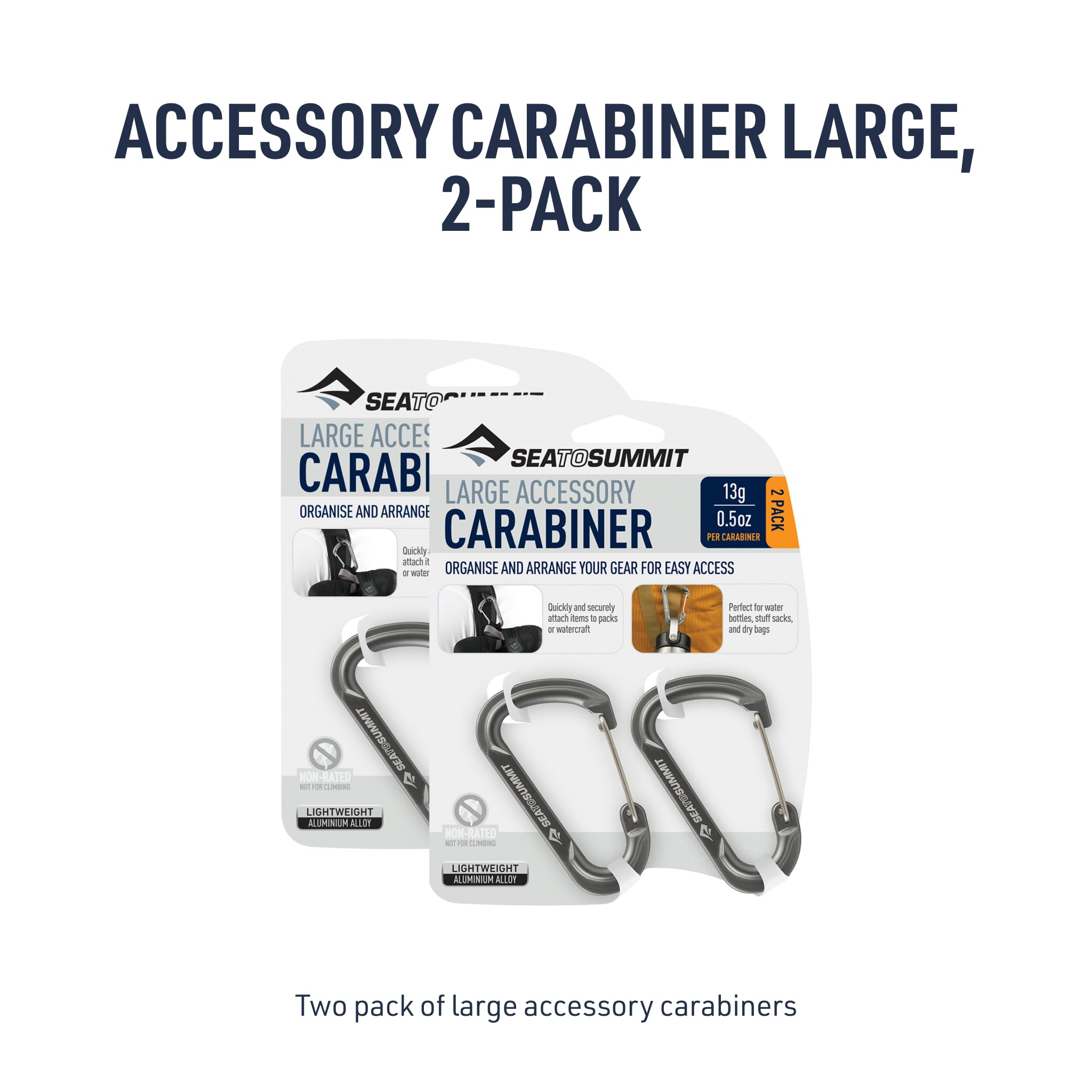 Sea to Summit Large Accessory Carabiner 4-Pack - Image 6