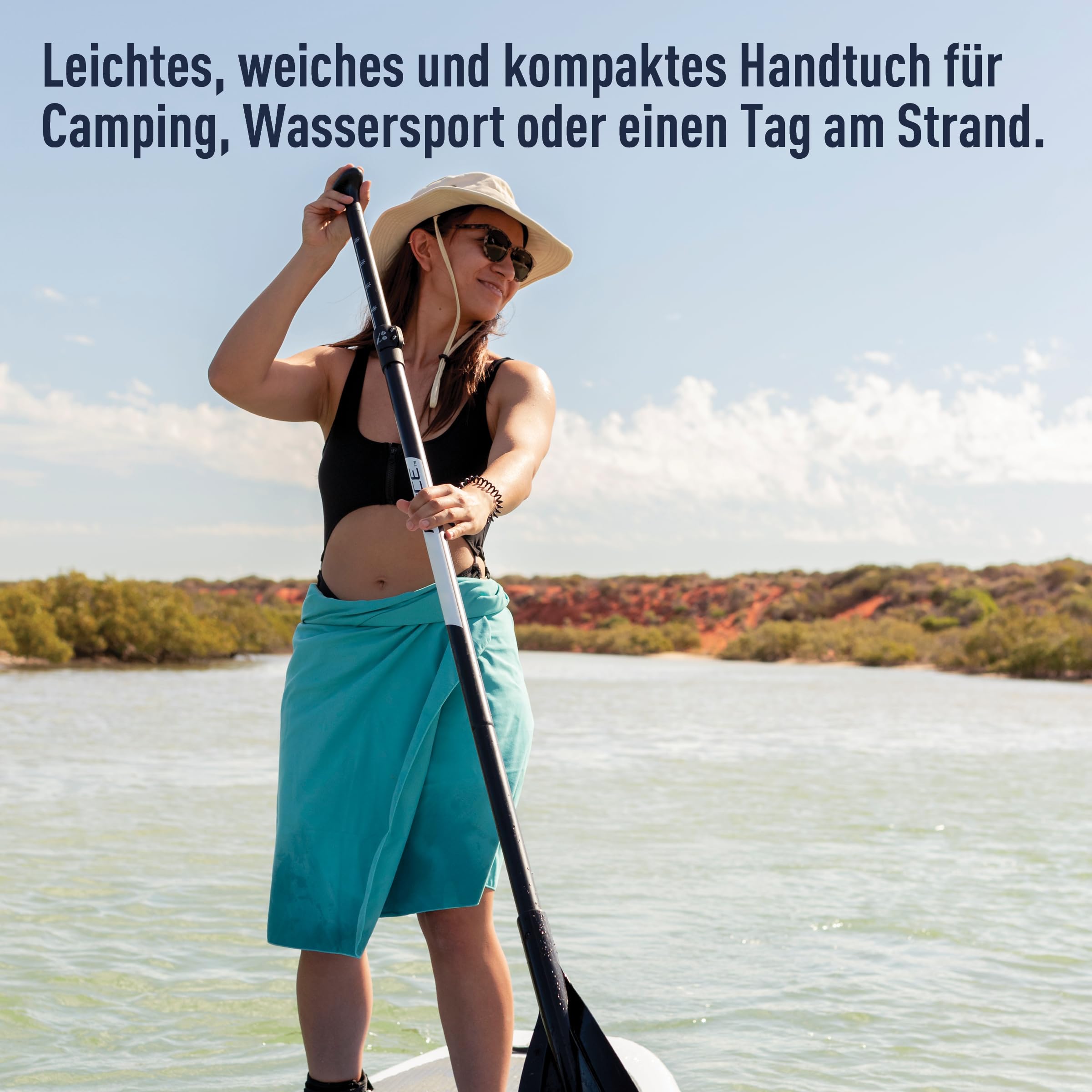 Sea to Summit Portable Pocket Towel for Camping, Gym, and Travel - Image 6