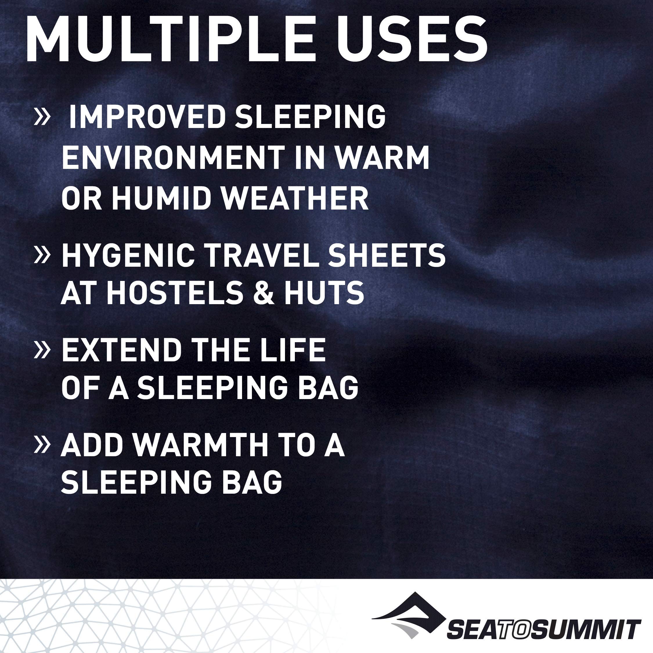 Sea to Summit Premium Silk Sleeping Bag Liner - Image 4
