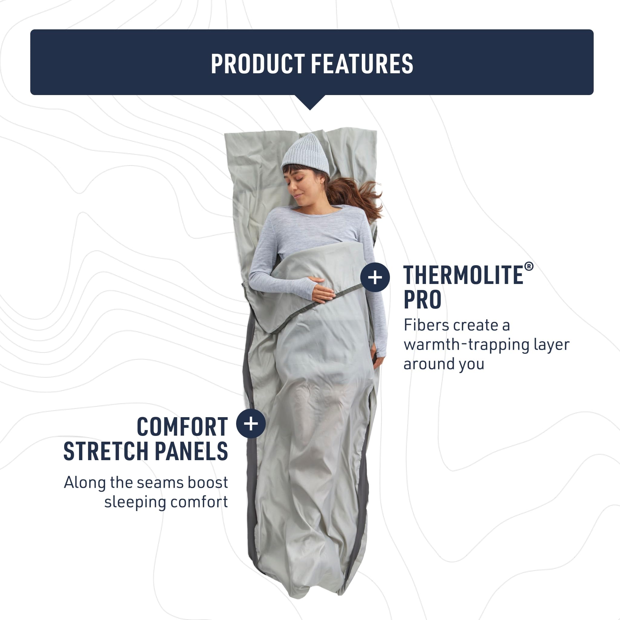 Sea to Summit Silk Blend Sleeping Bag Liner - Image 4