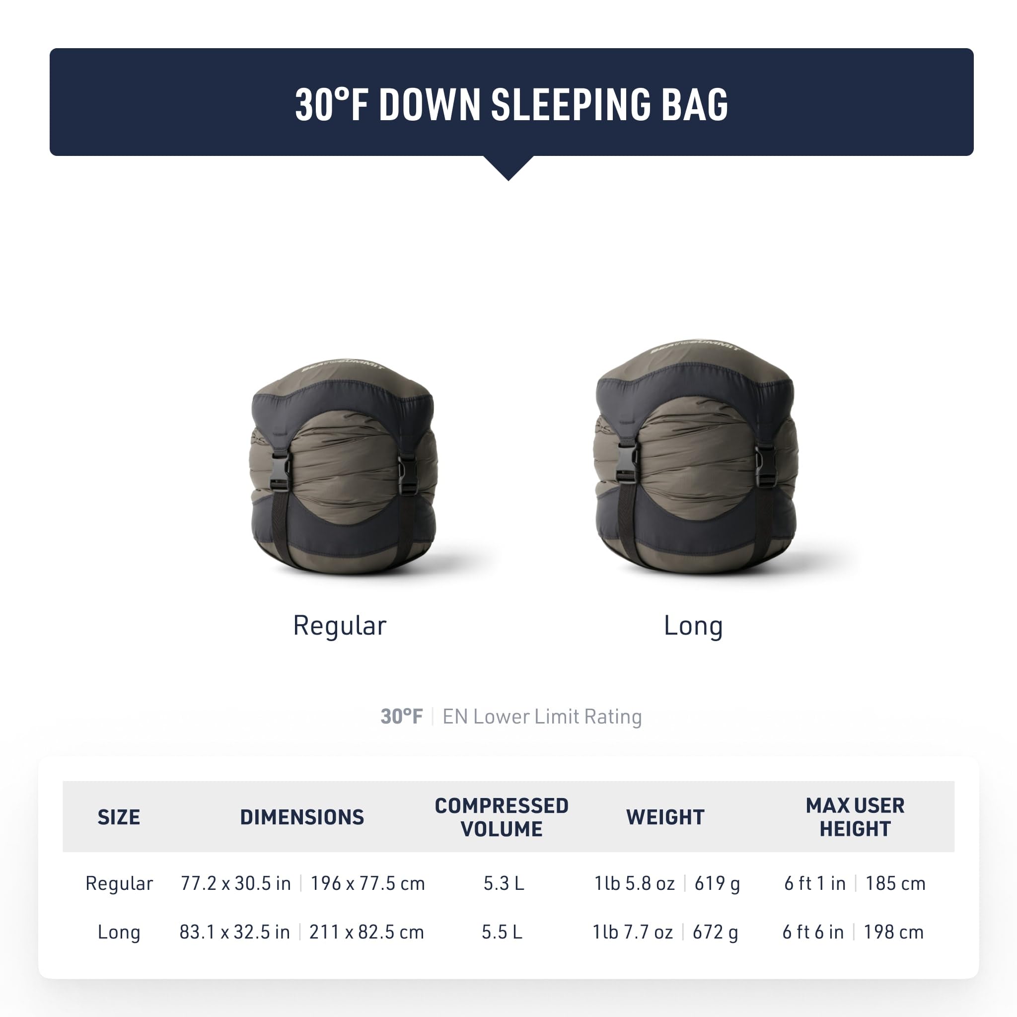 Sea to Summit Spark Pro Ultralight Down Sleeping Bag - Image 6