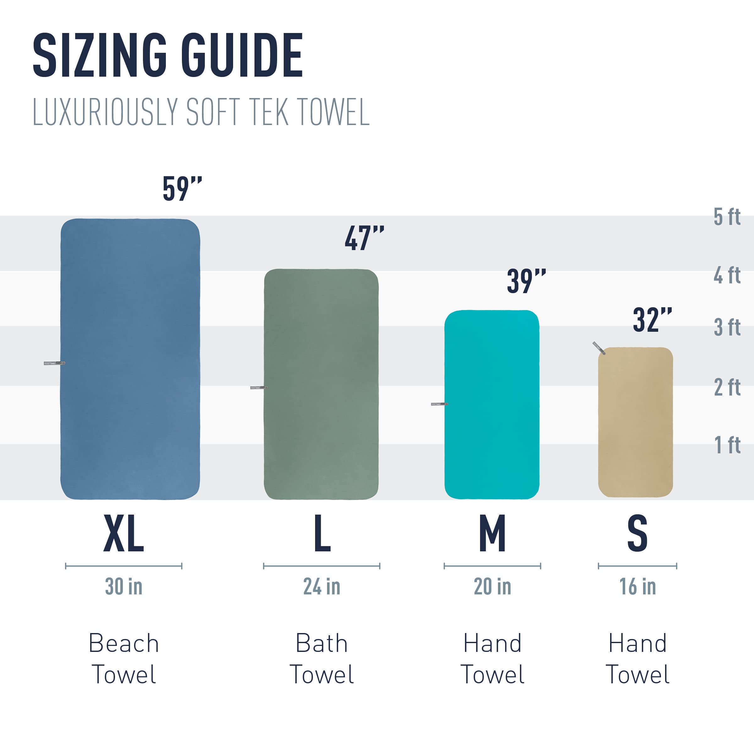 Sea to Summit Tek Towel, Plush Camping and Travel Towel - Image 3