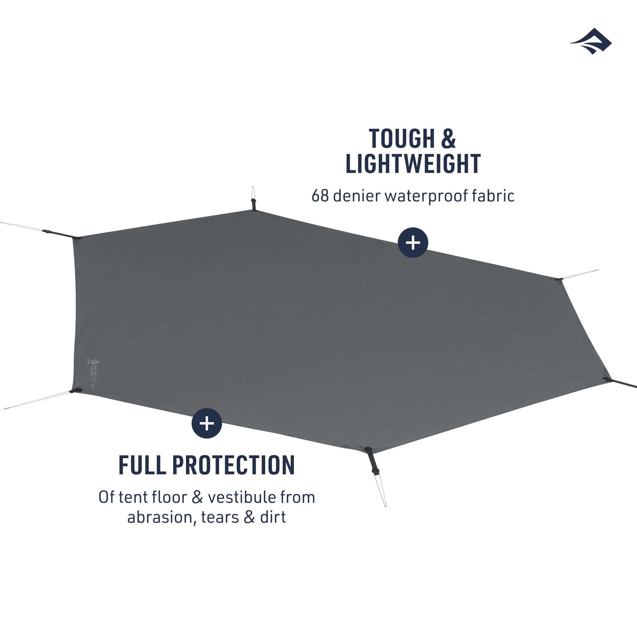 Sea to Summit Telos Bigfoot Tent and Vestibule Footprint, 2-Person - Image 4