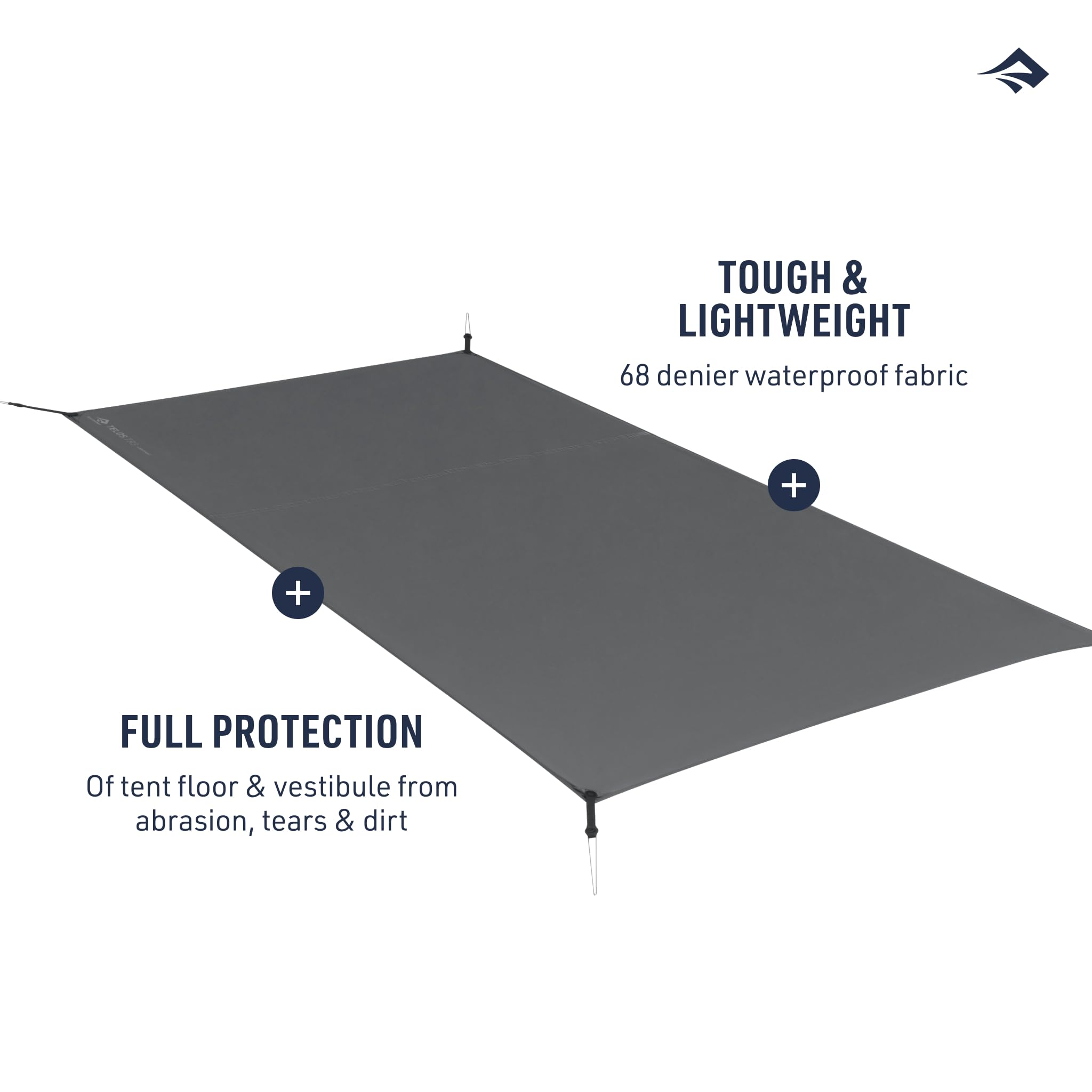 Sea to Summit Telos Lightfoot Tent Footprint, 2 Person - Image 4