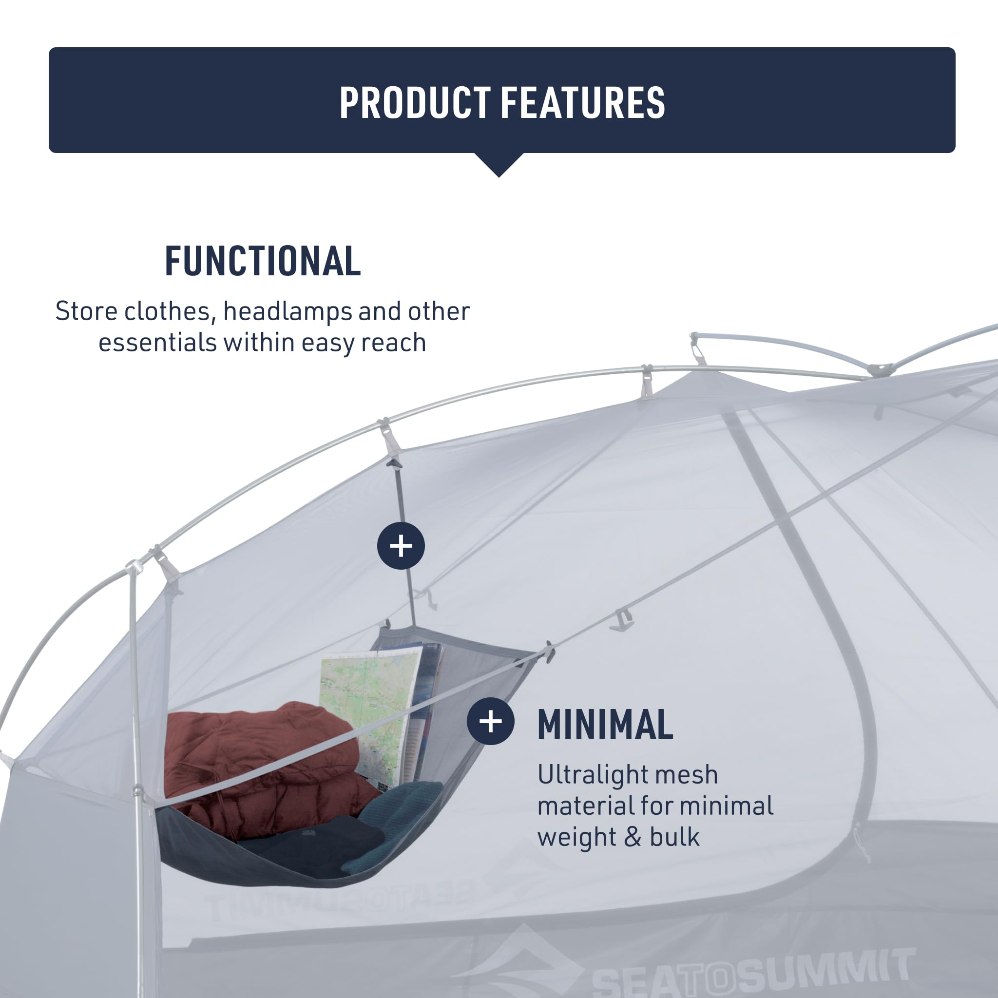 Sea to Summit Telos Tent Gear Storage Loft - Image 3