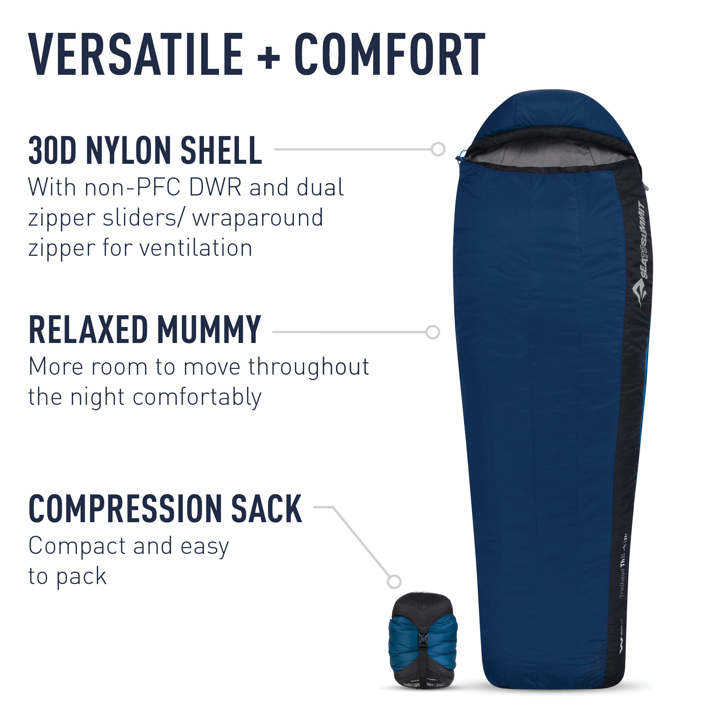 Sea to Summit Trailhead Synthetic Sleeping Bag - Image 4