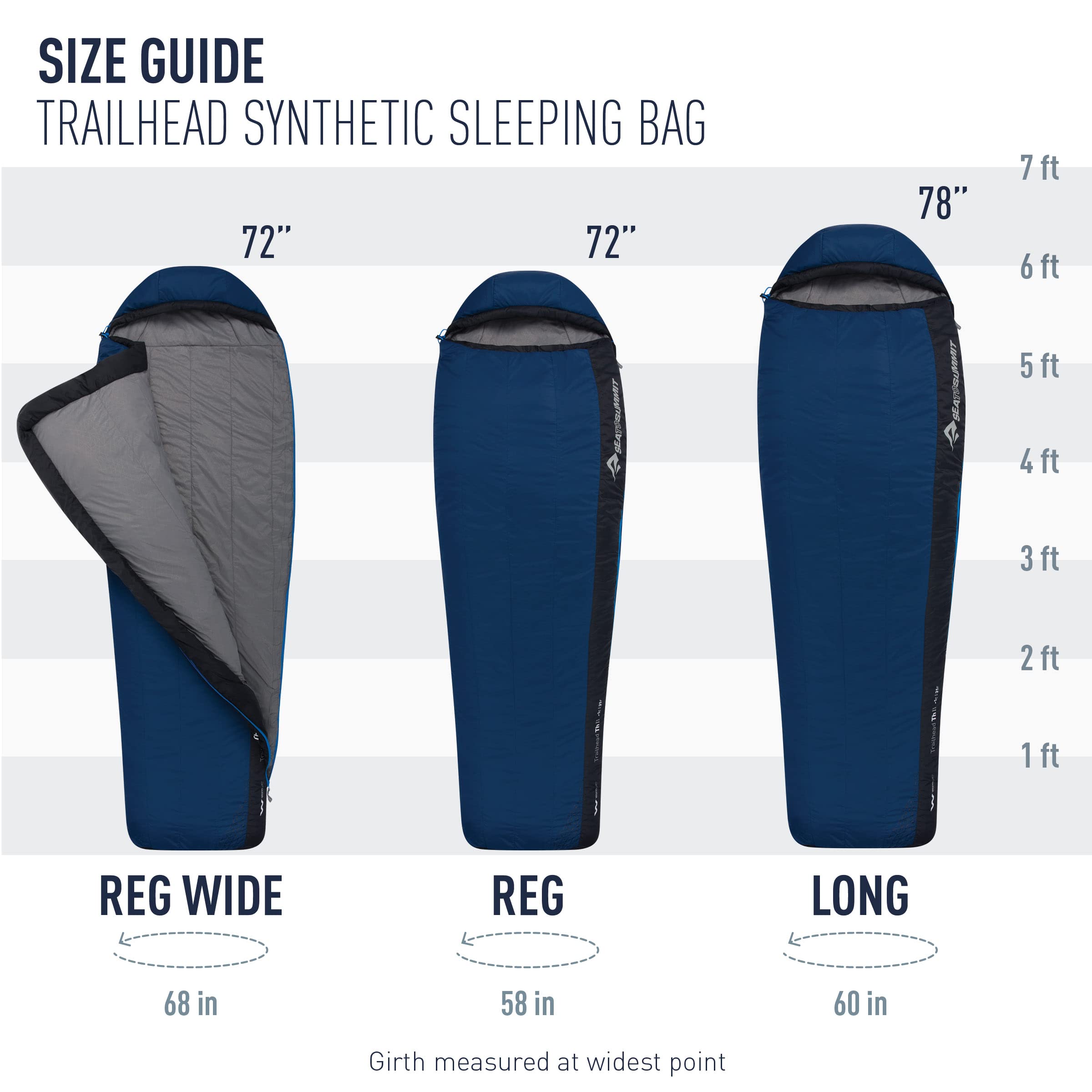 Sea to Summit Trailhead Synthetic Sleeping Bag - Image 7