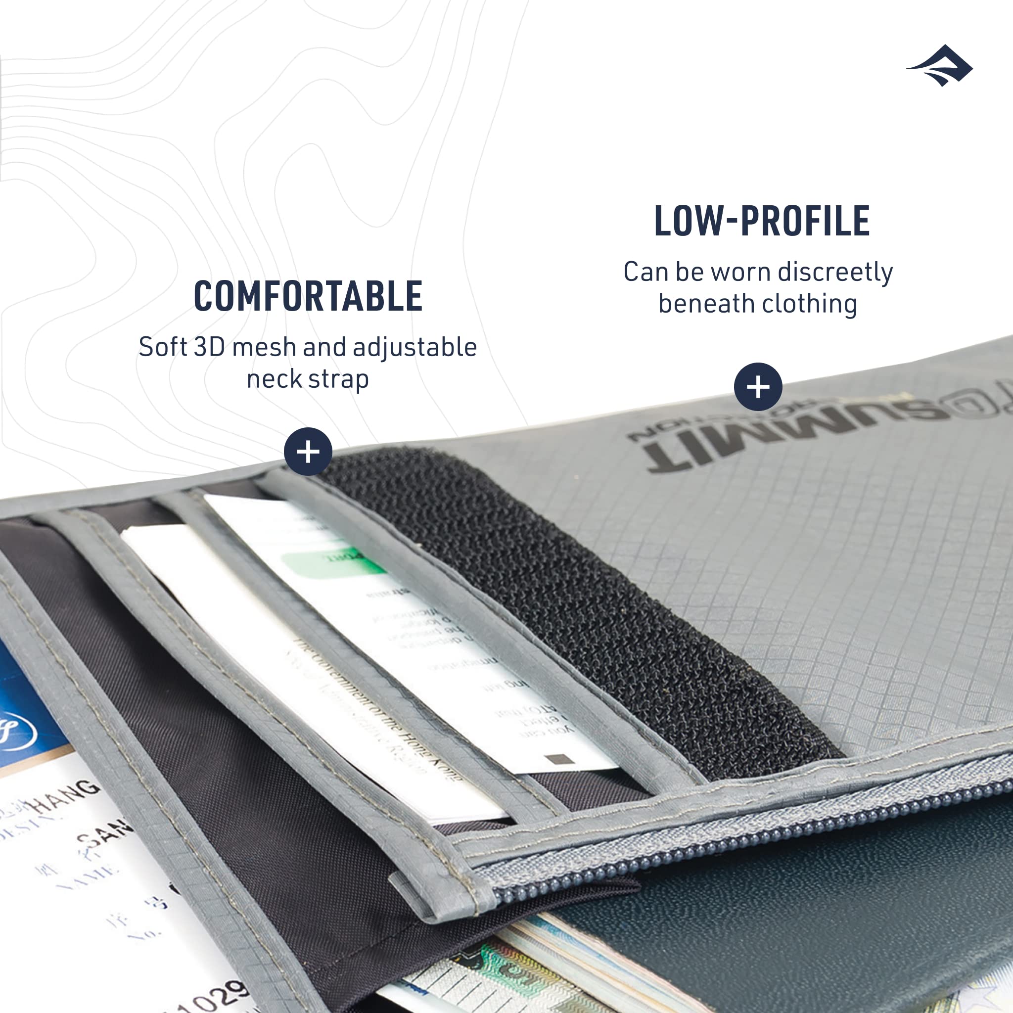 Sea to Summit Travelling Light Neck Pouch RFID - Image 5