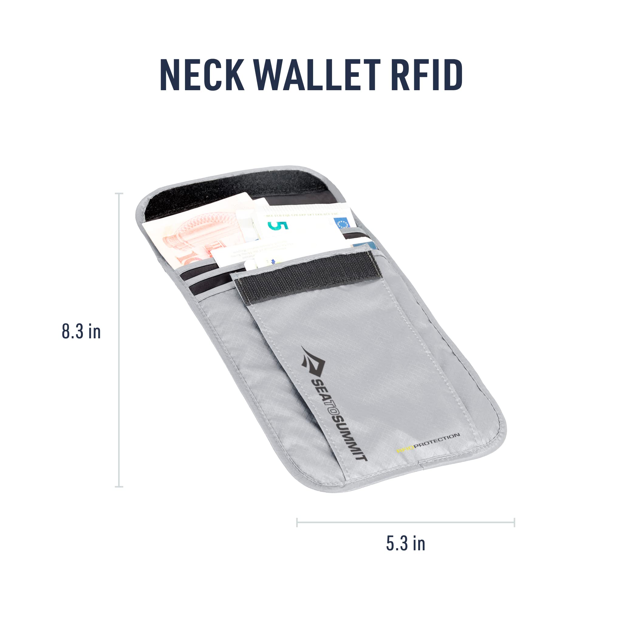 Sea to Summit Travelling Light Neck Pouch RFID - Image 7