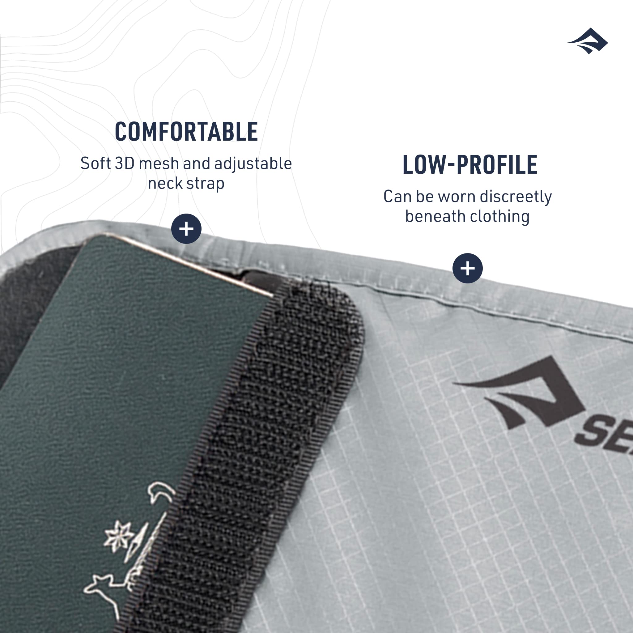 Sea to Summit Travelling Light Neck Pouch RFID, Large - Image 5