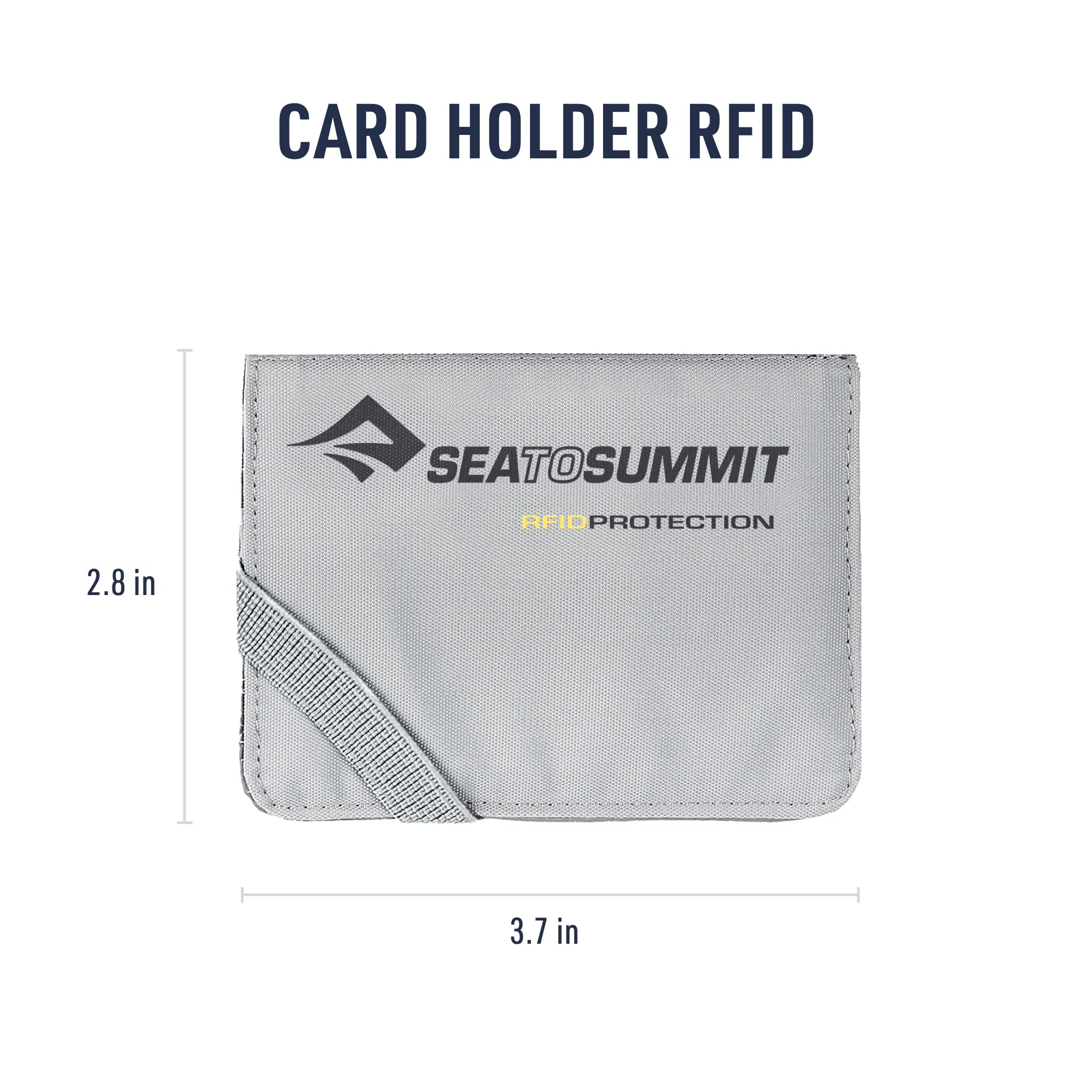 Sea to Summit Travelling Light RFID Card Holder, Beluga Grey - Image 8