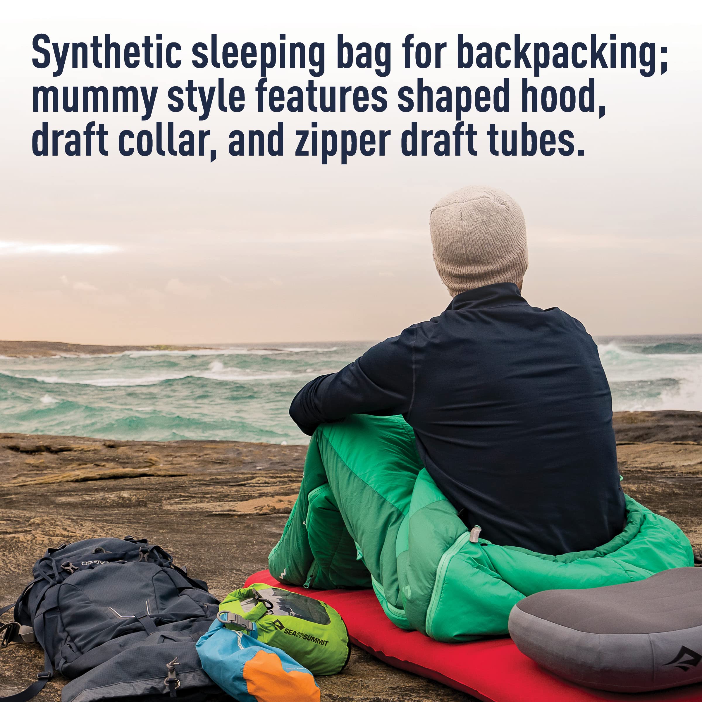 Sea to Summit Traverse Synthetic Sleeping Bag - Image 3